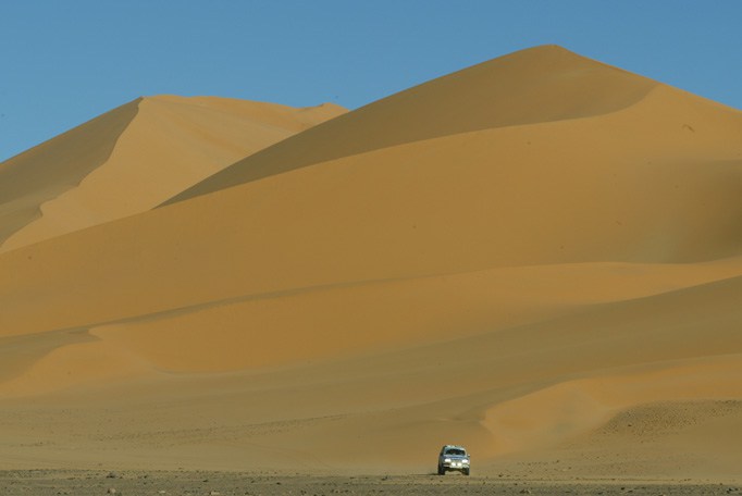 Crise na solidão do deserto
