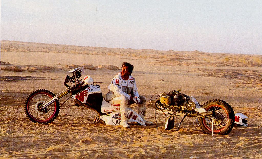Comemoração e Aceleração - Rally Paris-Dakar 1988